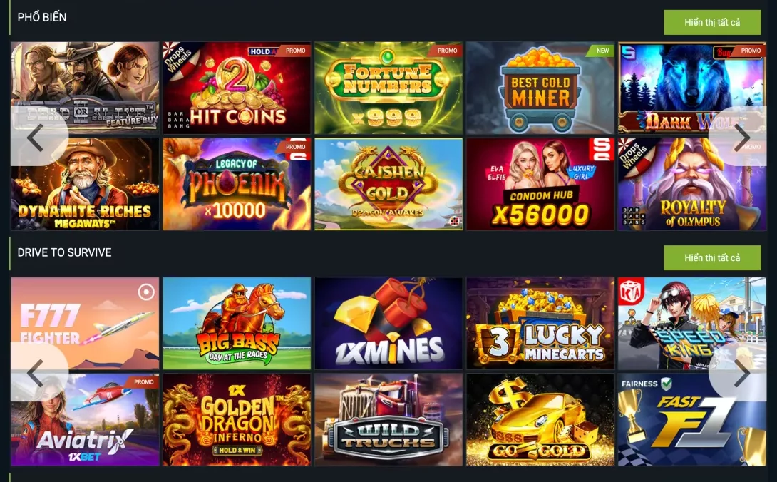 1xbet vn được coi là công ty đáng tin cậy không chỉ ở Việt Nam_casino